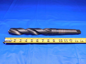 W&B 1 3/8 O.D. HSS TWIST DRILL BIT MORSE TAPER #4 SHANK 7 7/8 LOC 1.375 MT4 - BR6465BF4
