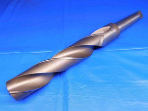 RTC 1 3/4 O.D. HSS FLAT BOTTOM TWIST DRILL BIT MORSE TAPER #4 SHANK 1.75 MT4