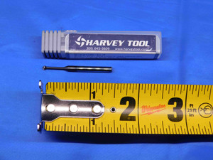 NEW HARVEY TOOL 3/32 O.D. AlTiN UNDERCUTTING CARBIDE END MILL 1/8 SHANK .09375 - BR6505BC4