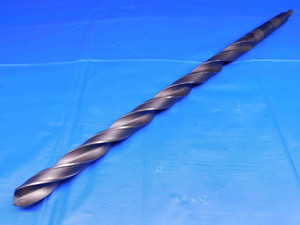 3/4 O.D. HSS EXTRA LENGTH TWIST DRILL BIT MORSE TAPER #2 SHANK .75 MT2 MILLING