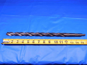 3/4 O.D. HSS EXTRA LENGTH TWIST DRILL BIT MORSE TAPER #2 SHANK .75 MT2 MILLING