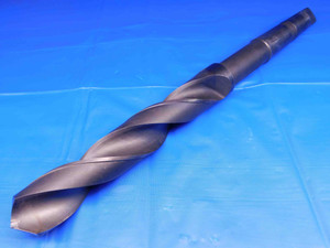 1 15/32 O.D. HSS TWIST DRILL BIT MORSE TAPER #4 SHANK 8 3/4 LOC 1.4687 MT4 CNC