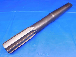 MORSE 1.2505 OD HSS REAMER MT4 SHANK 8 FL 1.2505 1 1/4 1.2500 +.0005 OVERSIZE - BR6527BC4