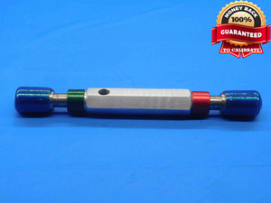 1/2 32 NS 2A SET THREAD PLUG GAGE .5 .50 .500 GO NO GO P.D.'S = .4787 & .4752 UN - DW30588BK4