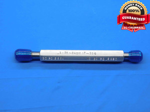 5/16 24 UNJF 3BG THREAD PLUG GAGE .3125 GO NO GO P.D.'S = .2884 & .2920 CHECK - DW30606BL4