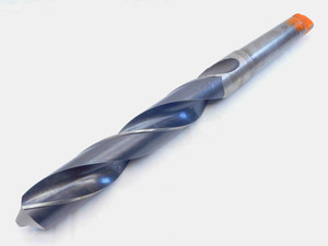 2" HSS TWIST DRILL BIT MORSE TAPER #5 SHANK 12 1/2 LOC 20.5 OAL 2.0 MT5