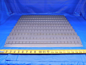 10 PCS LOT OF STEEL VIDMAR TOOL CASE DRAWER PARTITIONS 21 3/4 X 3 3/8 X 5/8 - BR6694BC4