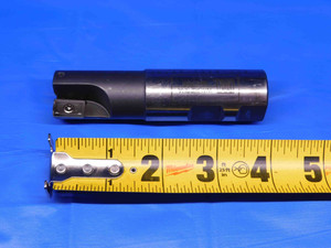 WAUKESHA 31/32 DIA. SQUARE SHOULDER INDEXABLE END MILL WCT.6202-0010F 1" SHANK - BR6736BM4