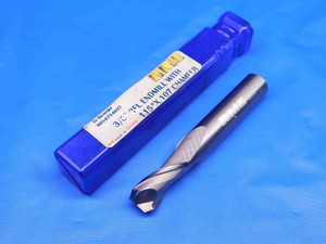 RME INC. 3/8 O.D. 3/4 LOC CHAMFER CARBIDE END MILL 3/8 SHANK 2 FLUTE 121516 .375 - BR6811BC4