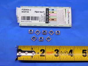 8pcs NEW WALTER VALENITE P28469-2 WSP45 CARBIDE INSERTS INDEXABLE CNC TOOLING - BR6817AX4