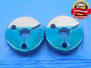 11/16 24 UNJEF 3A THREAD RING GAGES .6875 GO NO GO P.D.'S = .6604 & .6574 CHECK - DW30931BQ4