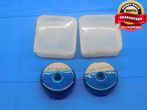 5/16 18 UNC 2A SOLID THREAD RING GAGES .3125 GO NO GO P.D.'S = .2752 & .2712 - DW30941BQ4 5/16 18 UNC 2A SOLID THREAD RING GAGES .3125 GO NO GO P.D.'S = .2752 & .2712 - DW30941BQ4