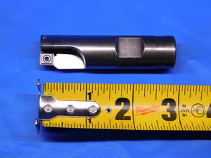 K TOOL 13/16 DIA. SQUARE SHOULDER INDEXABLE END MILL DM-812 3/4 SHANK 2 FL .8125 - BR6838BM4