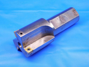 WAUKESHA 1 1/2 DIA SQUARES SHOULDER INDEXABLE END MILL 7810-0132-F 1" SHANK 3 FL - BR6866BM4