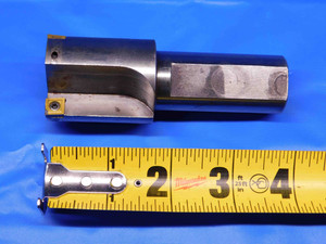 WAUKESHA 1 1/2 DIA SQUARES SHOULDER INDEXABLE END MILL 7810-0132-F 1" SHANK 3 FL - BR6866BM4