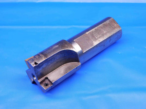 WAUKESHA 1 1/4 DIA. SQUARE SHOULDER INDEXABLE END MILL 7810-0116-F 1" SHANK 3 FL - BR6868BM4