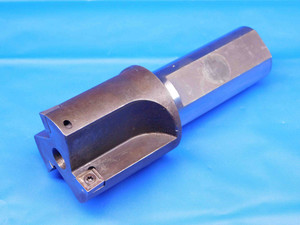 WAUKESHA 1 1/2 DIA. SQUARE SHOULDER INDEXABLE END MILL 7810-0132F 1" SHANK 3 FL - BR6869BM4