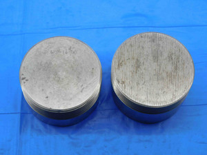 SHOP MADE 2 1/2 14 THREAD PLUG GAGE 2.5 2.50 2 1/2"-14 GO AND NO GO INSPECTION - DW31013BK4