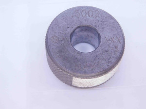 .5002 CLASS XXX MASTER PLAIN BORE RING GAGE .5000 +.0002 OVERSIZE 1/2 12.705 mm - DW31271BQ4 .5002 CLASS XXX MASTER PLAIN BORE RING GAGE .5000 +.0002 OVERSIZE 1/2 12.705 mm - DW31271BQ4