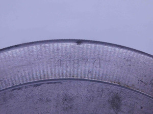 4.8771 CLASS Z MASTER PLAIN BORE RING GAGE 4.8750 +.0021 OVERSIZE 4 7/8 124 mm - DW31278BQ4