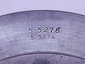 5.5276 CL Z MASTER PLAIN BORE RING GAGE 5.5313 -.0037 5 17/32 140.401 mm CHECK - DW31281BQ4
