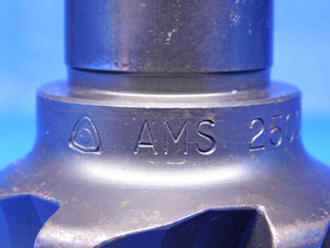 2 1/2 O.D. FACE MILL AMS 2500R 1 1/4 SHANK HOLDS 6 INSERTS INDEXABLE TOOLING - BR7019AY4