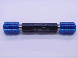 M33 X 2 6h SPECIAL SET THREAD PLUG GAGE 33 2.0 GO NO GO P.D.'S = 31.648 & 31.547 - DW31346BY4