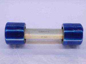 2 5/8 18 NS 2A SET THREAD PLUG GAGE 2.625 GO NO GO P.D.'S = 2.5873 & 2.5820 - DW31354BK4