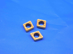 3pcs NEW SANDVIK COROMANT CCMT 2(1.5)2-MR 2035 TiN COATED CARBIDE INSERTS CNC - BR7129BC4