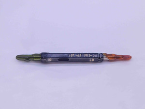 NEW .107 48 UNS 2A LEFT HAND SET THREAD PLUG GAGE GO NO GO PD'S = .0928 & .0903 - DW31487BY4 NEW .107 48 UNS 2A LEFT HAND SET THREAD PLUG GAGE GO NO GO PD'S = .0928 & .0903 - DW31487BY4