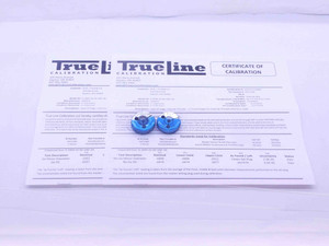 CERTIFIED 10 32 UNF 3A THREAD RING GAGES #10 .190 GO NO GO PD'S = .1697 & .1674 - DW31529TLC