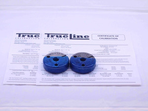 CERTIFIED M14 X 1.5 6g VERMONT THREAD RING GAGES 14 GO NO GO = 12.994 & 12.854 - DW31538TLC