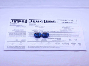 CERTIFIED M5 X .8 6g THREAD RING GAGES 5 0.8 GO NO GO P.D.'S = 4.456 & 4.361 - DW31543TLC