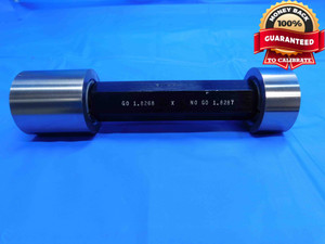 1.8268 & 1.8287 CL X PIN PLUG GAGE GO NO GO 1.8281 +.0006 1 53/64 46.401 mm - CO0034BY4