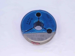 11/16 24 NEF SPECIAL THREAD RING GAGE .6875 GO ONLY P.D. = .6564 UNEF 3A CHECK - DW31162BX4