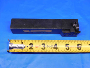 KENNAMETAL KEL 16 LATHE TURNING TOOL HOLDER 1" SQUARE SHANK T..4L INSERTS 6" OAL - BR7486BT4
