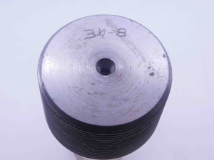 SHOP MADE 3 1/4 8 THREAD PLUG GAGE 3.25 3.250 3.2500 3 1/4"-8 INSPECTION CHECK - DW31700CC4