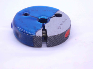 3/8 16 NS SPECIAL THREAD RING GAGE .375 .3750 GO ONLY P.D. = .3405 INSPECTION - DW31752LVR