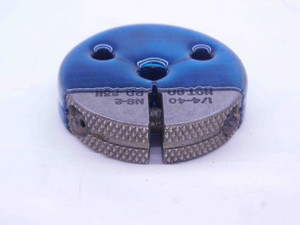 1/4 40 NS 2 THREAD RING GAGE .25 .250 .2500 NO GO ONLY P.D. = .2311 INSPECTION - DW31824CA4