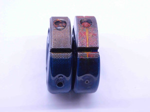 1" 8 NC 5 THREAD RING GAGES 1.0 1.00 1.000 GO NO GO P.D.'S = .9253 & .9226 UNC-5 - DW31891CB4