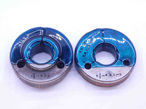 1 3/8 6 NC 3 THREAD RING GAGES 1.375 GO NO GO P.D.'S = 1.2667 & 1.2596 UNC-3 - DW31893CB4