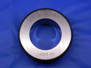 1.4380 CL XX MASTER PLAIN BORE RING GAGE 1.4375 +.0005 1 7/16 36.525 mm 1.438 - BR7859BR4