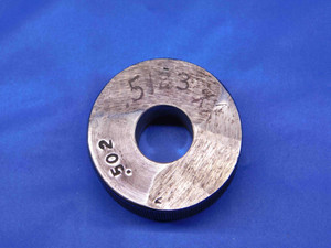 .51234 MASTER PLAIN BORE RING GAGE .5156 -.0033 OVERSIZE 33/64 13 mm INSPECTION - BR7889BR4