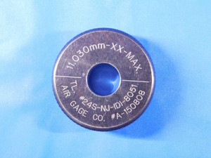 11.030 CL XX MASTER PLAIN BORE RING GAGE 11.000 +.030 OVERSIZE 11 mm .4343 11.03 - BR7909BR4