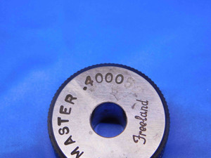 .40005 CLASS X MASTER PLAIN BORE RING GAGE .4063 -.0062 UNDERSIZE 13/32 10 mm - BR7931BR4