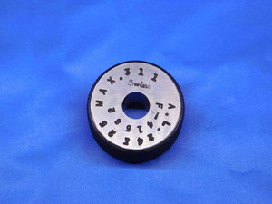 .3110 MASTER PLAIN BORE RING GAGE .3125 -.0015 UNDERSIZE 5/16 8 mm .311 CHECK - BR7948BR4