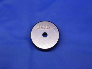 .18726 CLASS XX MASTER PLAIN BORE RING GAGE .1875 -.0002 UNDERSIZE 3/16 4.756 mm - BR7967BR4