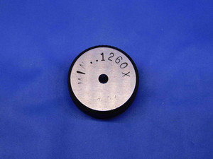 .1260 CLASS X MASTER PLAIN BORE RING GAGE .1250 +.0010 OVERSIZE 1/8 3 mm .126 - BR8022BR4