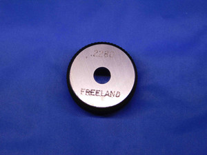 .2280 MASTER PLAIN BORE RING GAGE .2188 +.0092 OVERSIZE 7/32 5.791 mm .228 CHECK - BR8023BR4
