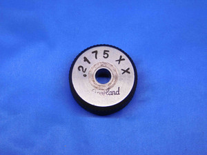 .2175 CLASS XX MASTER PLAIN BORE RING GAGE .2188 -.0013 UNDERSIZE 7/32 5.525 mm - BR8029BR4 .2175 CLASS XX MASTER PLAIN BORE RING GAGE .2188 -.0013 UNDERSIZE 7/32 5.525 mm - BR8029BR4
